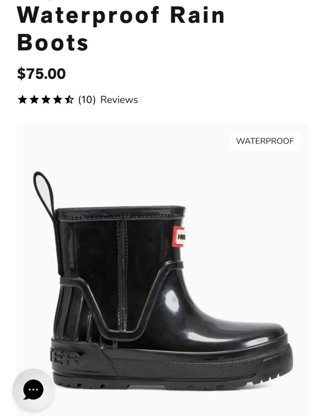 Hunter boots play